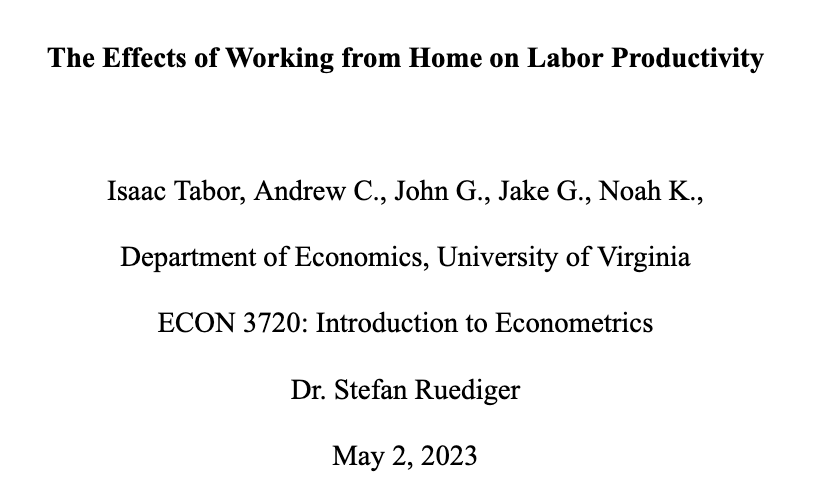 econometrics